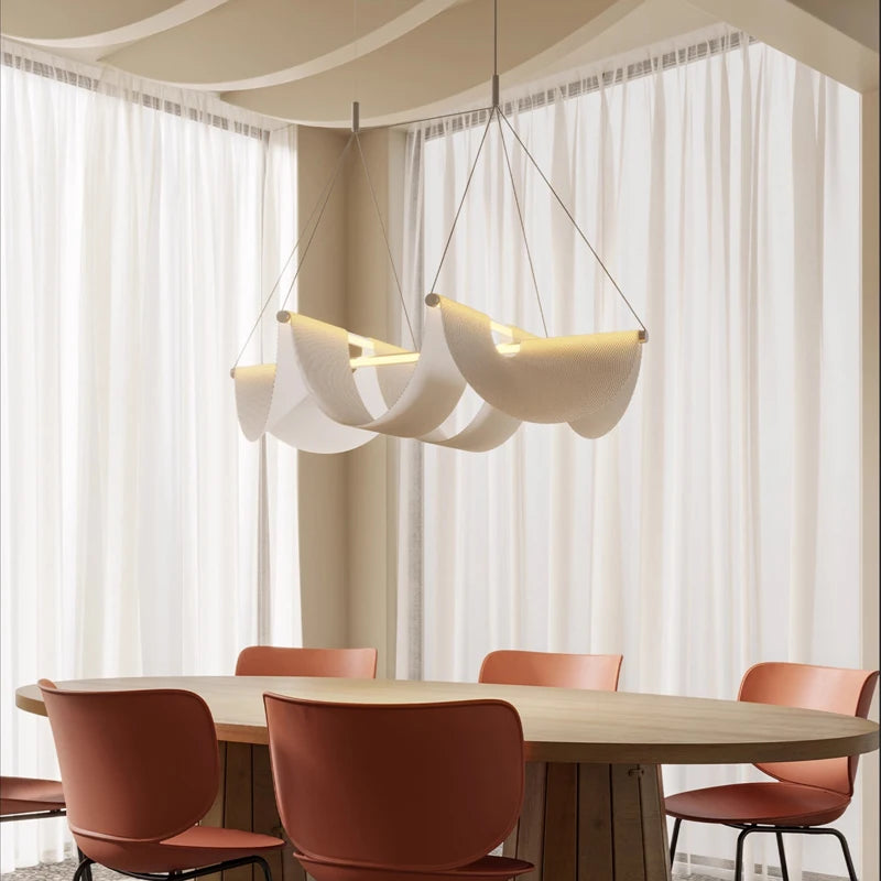 Wabi-Sabi Acrylic Pendant Chandelier