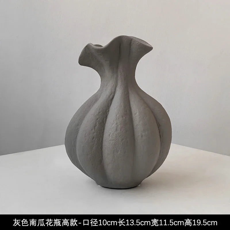 Organic Wabi-Sabi Ceramic Vase