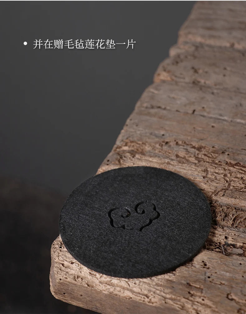 Wabi-Sabi Ceramic Incense Burner