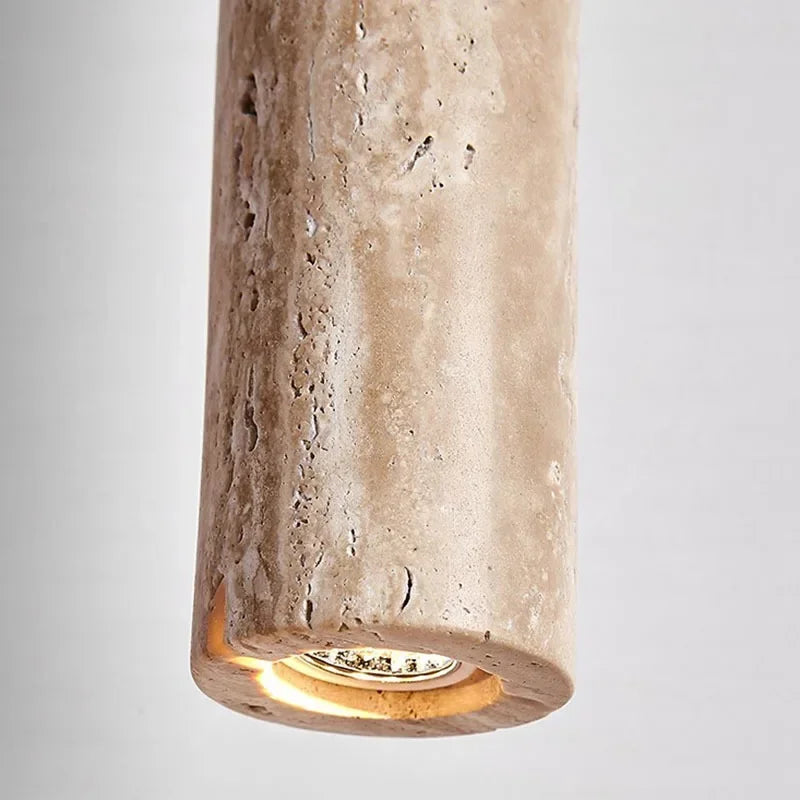 Wabi-Sabi Stone Pendant Chandelier