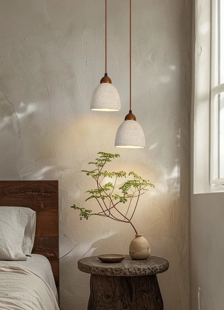 Wabi-Sabi Cement Pendant Chandelier