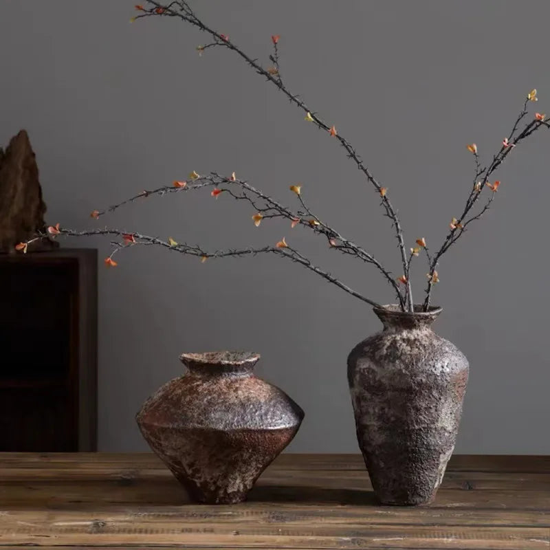 Coarse Pottery Zen Vase