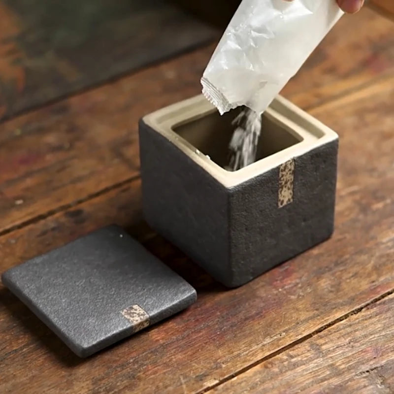 Wabi-Sabi Ceramic Incense Burner