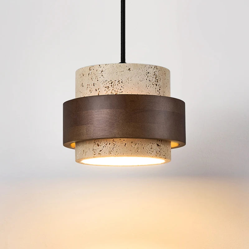 Wabi-Sabi Stone Pendant Chandelier