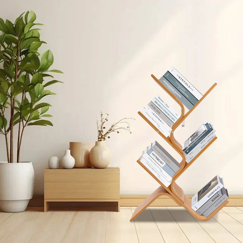 Bamboo Desktop Bookshelf