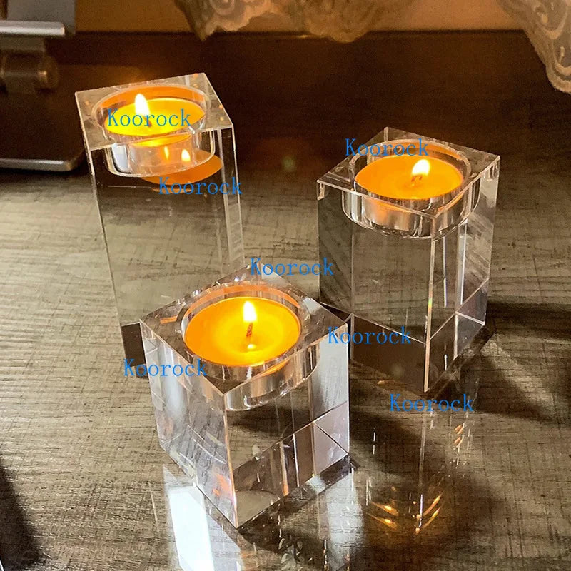 Crystal Candle Holder