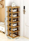 Bamboo Corner Shoe Rack