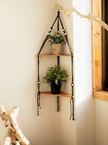 Floating Corner Wall Shelf