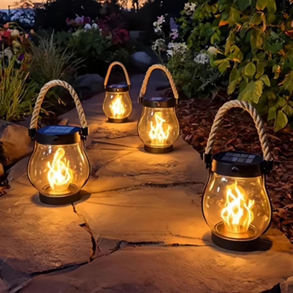Solar Flame Lantern