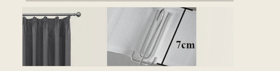 Modern Linen-Blend Blackout Curtains