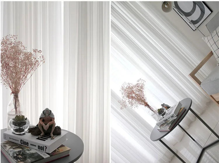 Modern Tulle Sheer Curtains
