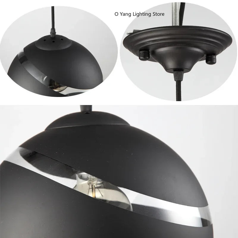 Wabi-Sabi Glass Pendant Lamp