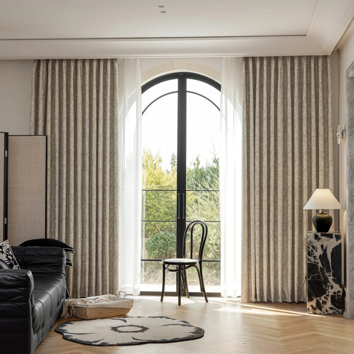 French Chenille Blackout Curtains