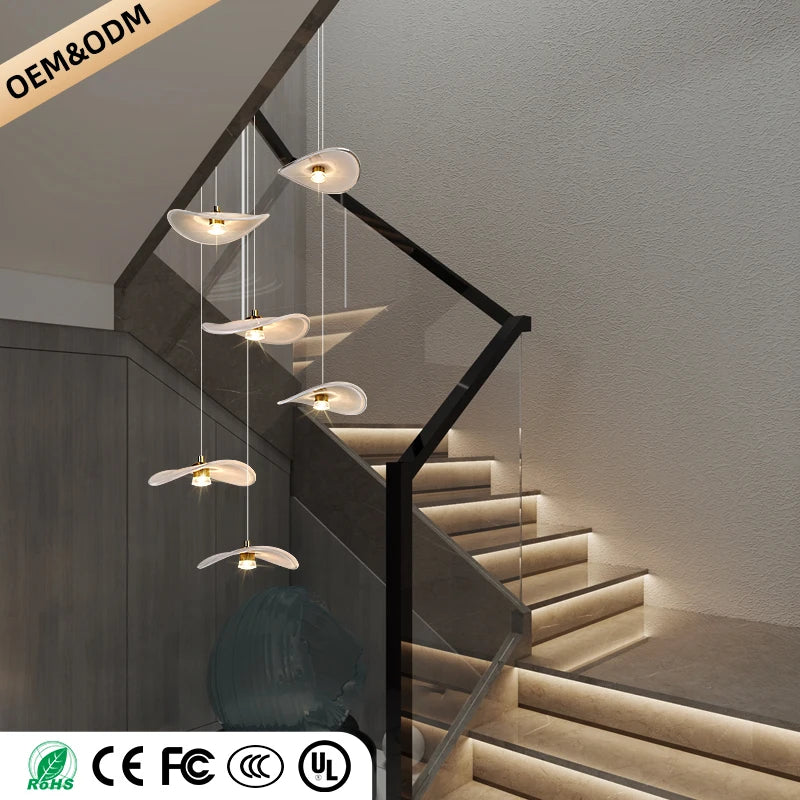 Nordic Stone Pendant Chandelier