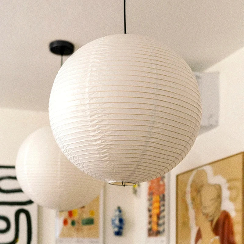 Wabi-Sabi Paper Pendant Chandelier