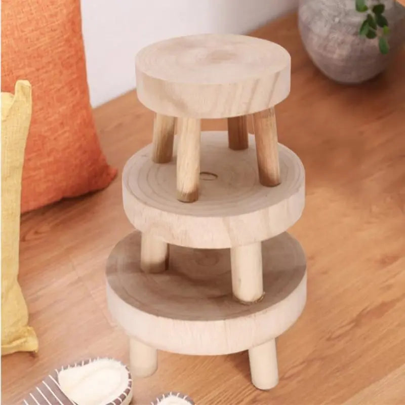 Wood Plant Stand