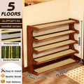 Bamboo Shoe Rack