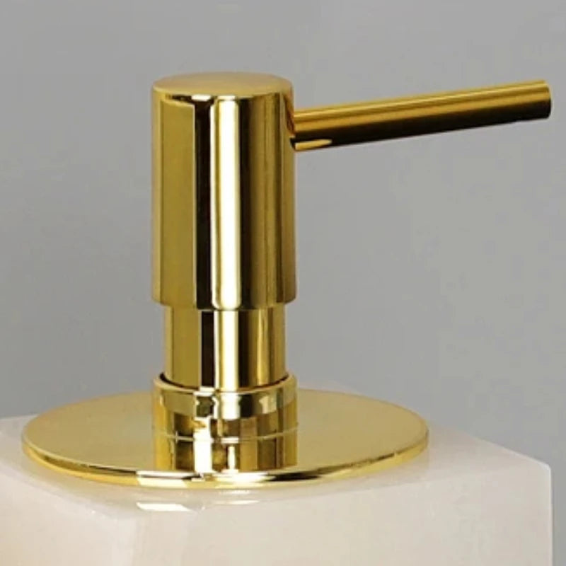 Marble & Gold Bathroom Set