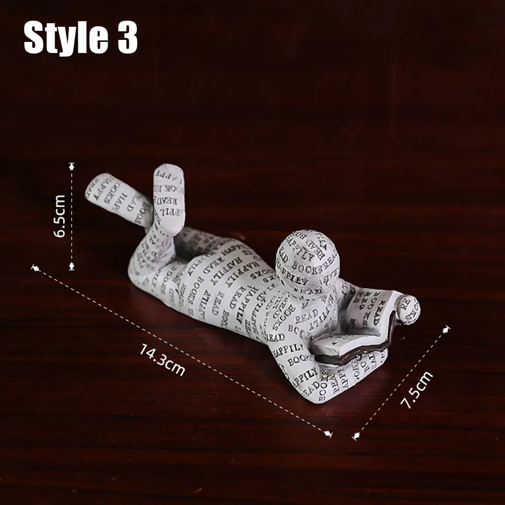 Reading Woman Figurine
