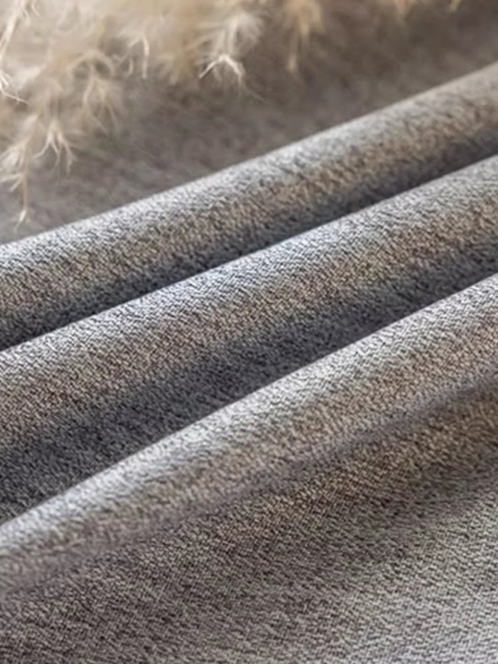 Modern Polyester Linen Blackout Curtains