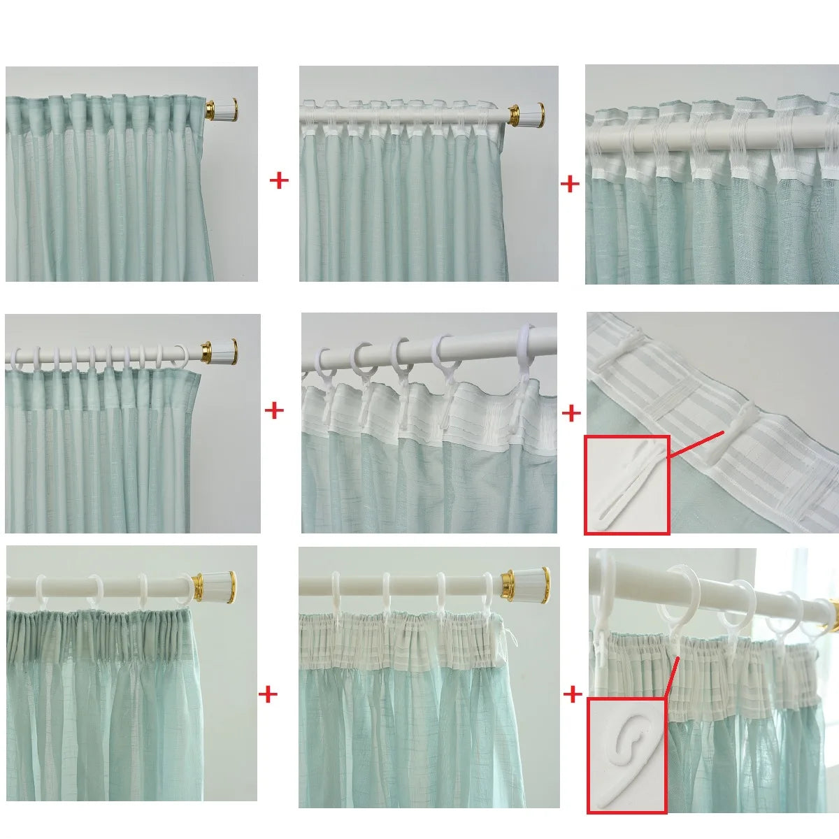 Japanese Tulle Sheer Curtains