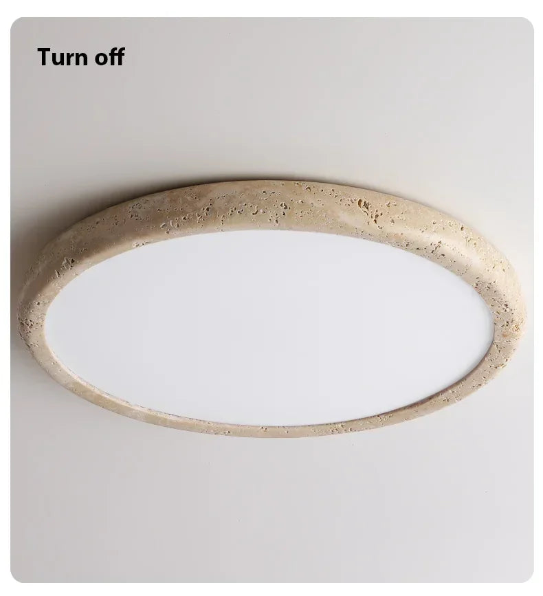 Wabi-Sabi Stone Pendant Lamp