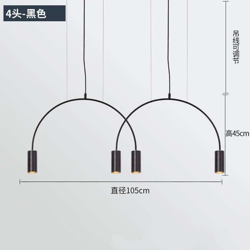 Modern Arc Pendant Lamp