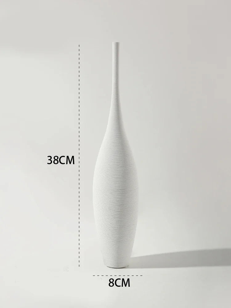 Hand-Drawn Zen Art Vase