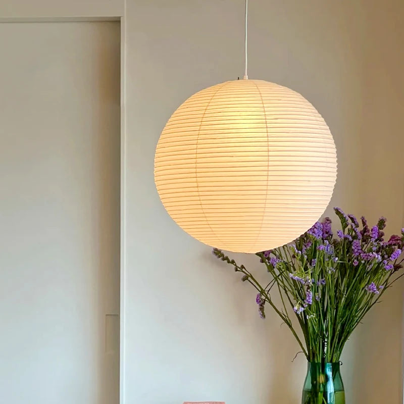 Wabi-Sabi Paper Pendant Chandelier