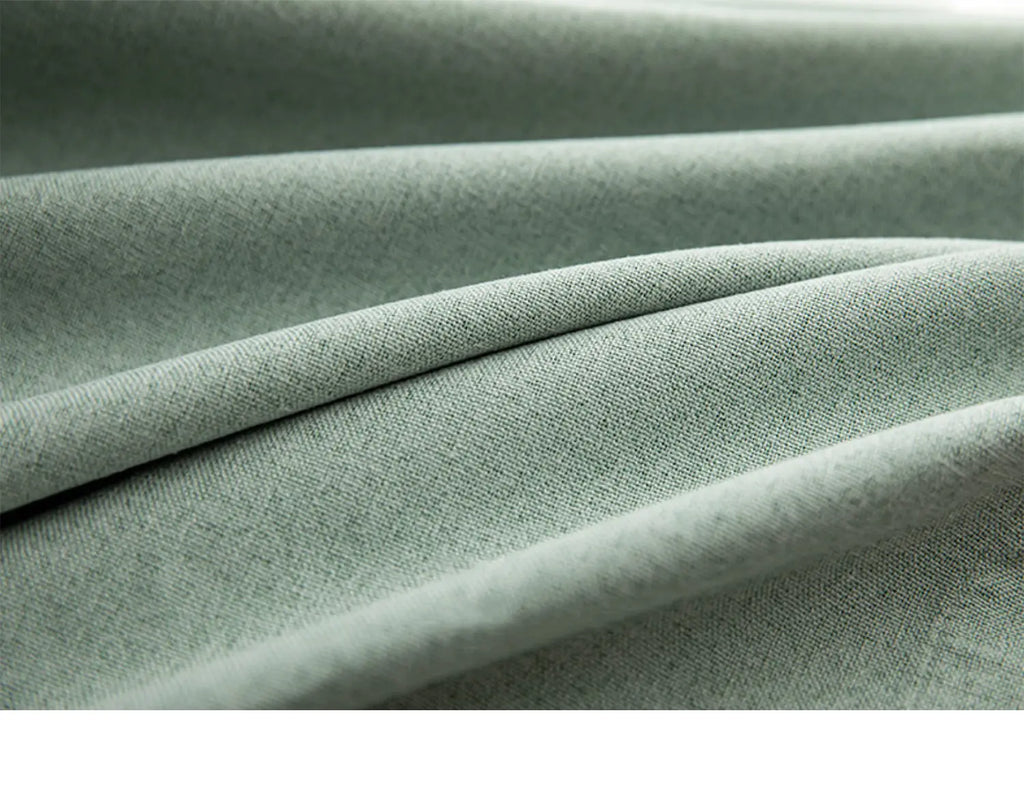 Modern Cotton-Linen Blackout Curtains