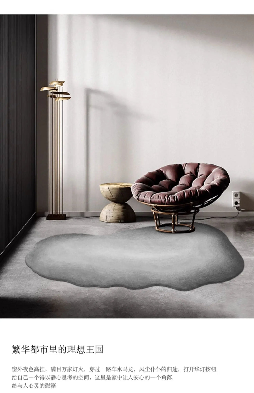 Washable Plush Area Rug