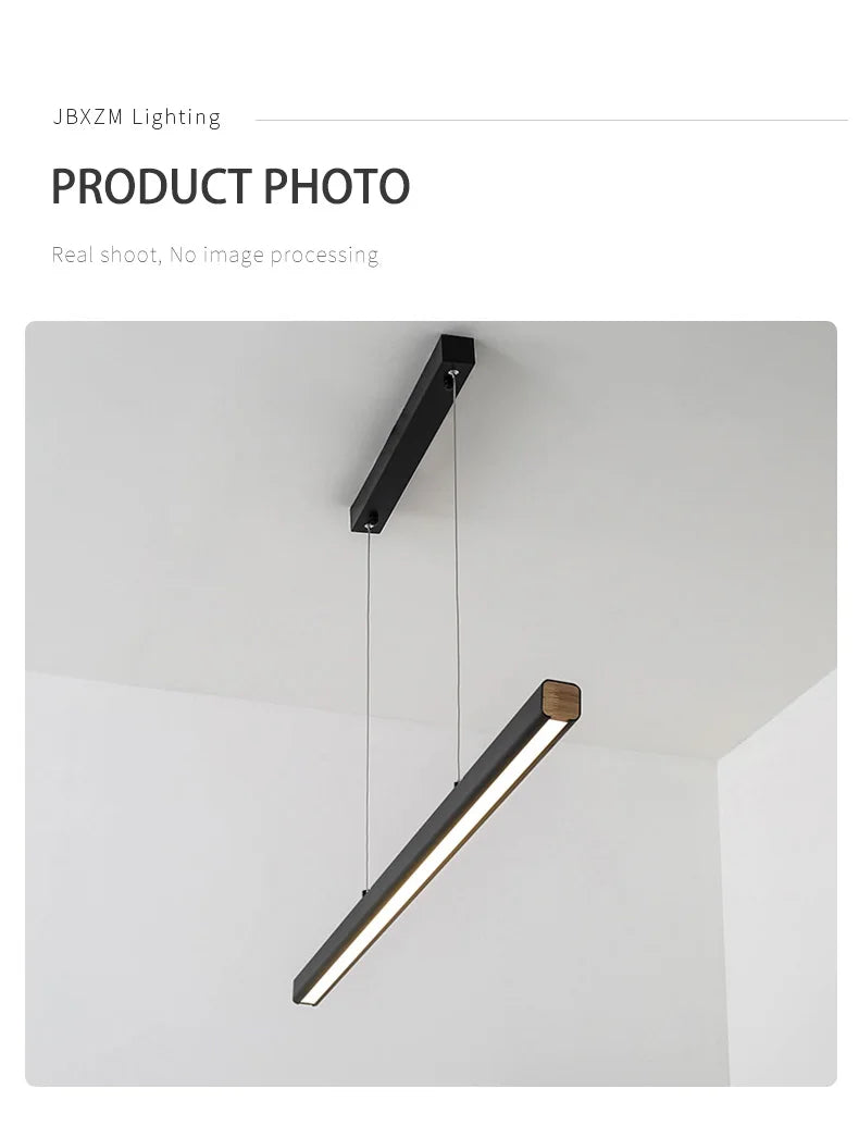 Modern Acrylic Linear Pendant Light