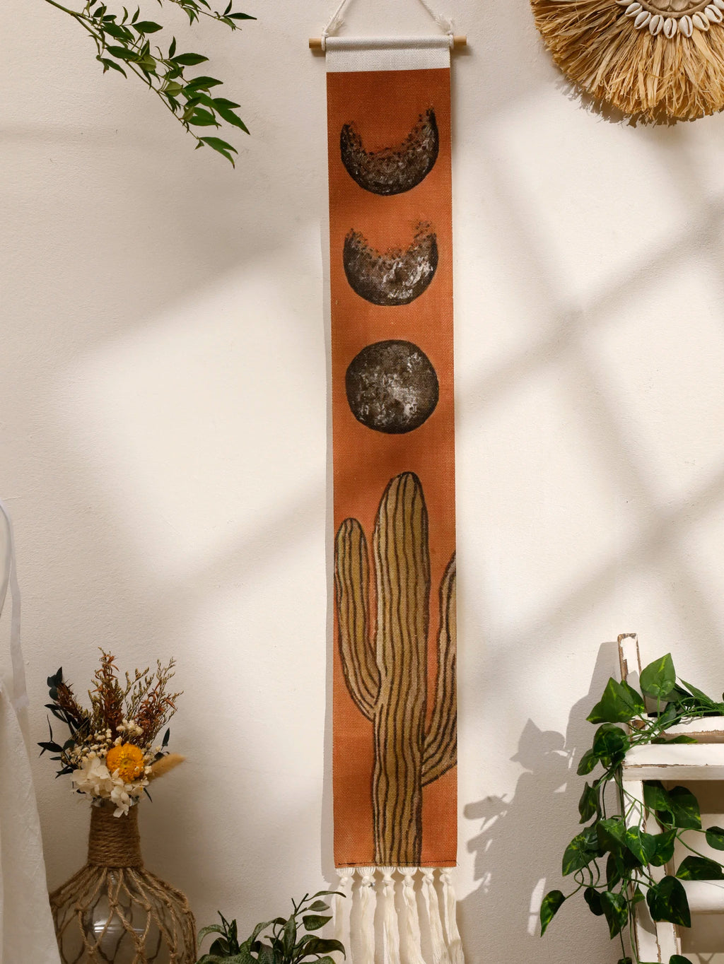 Sunset Macrame Tapestry