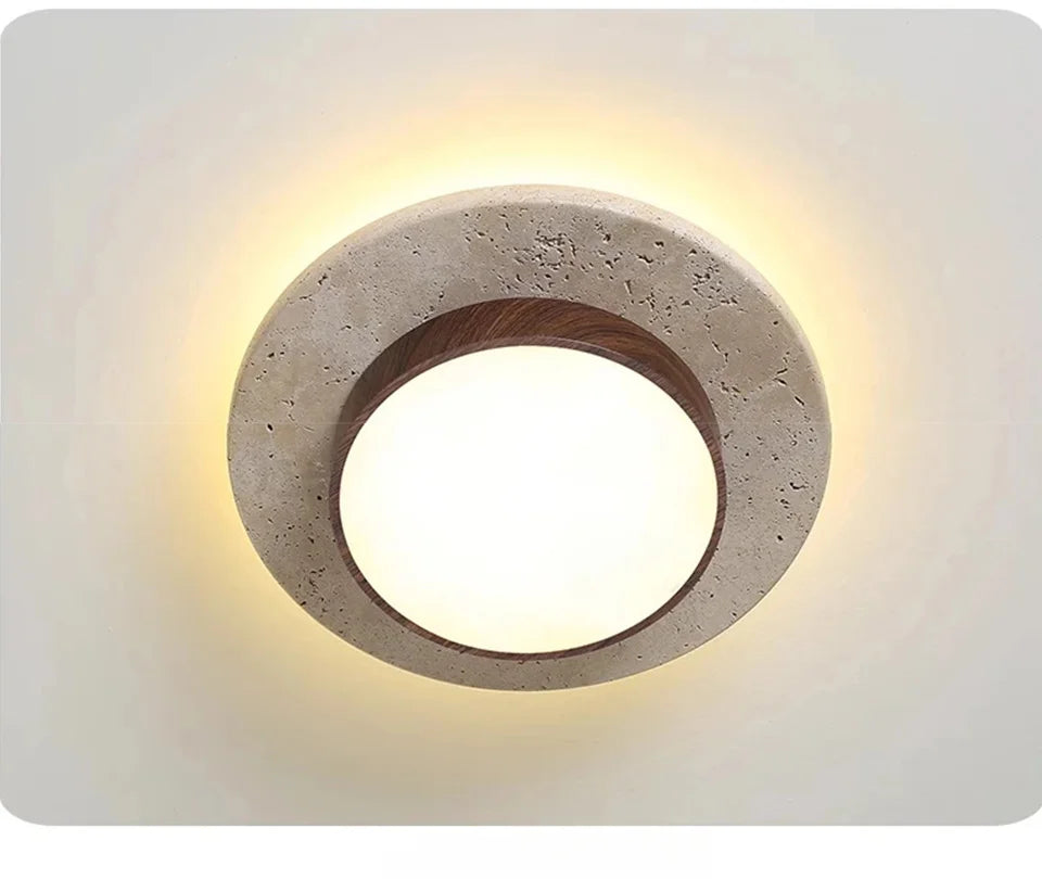 Wabi-Sabi Stone Ceiling Light