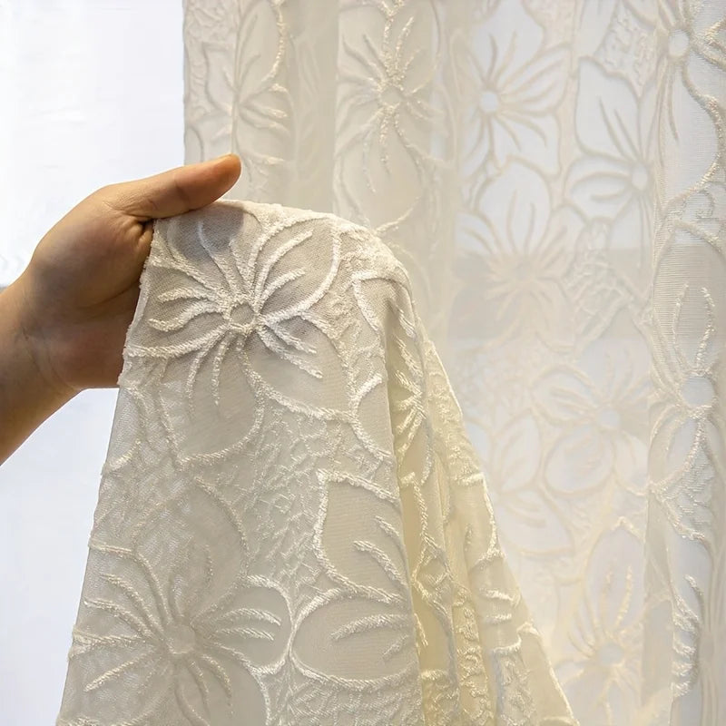 Modern Gauze Sheer Curtains