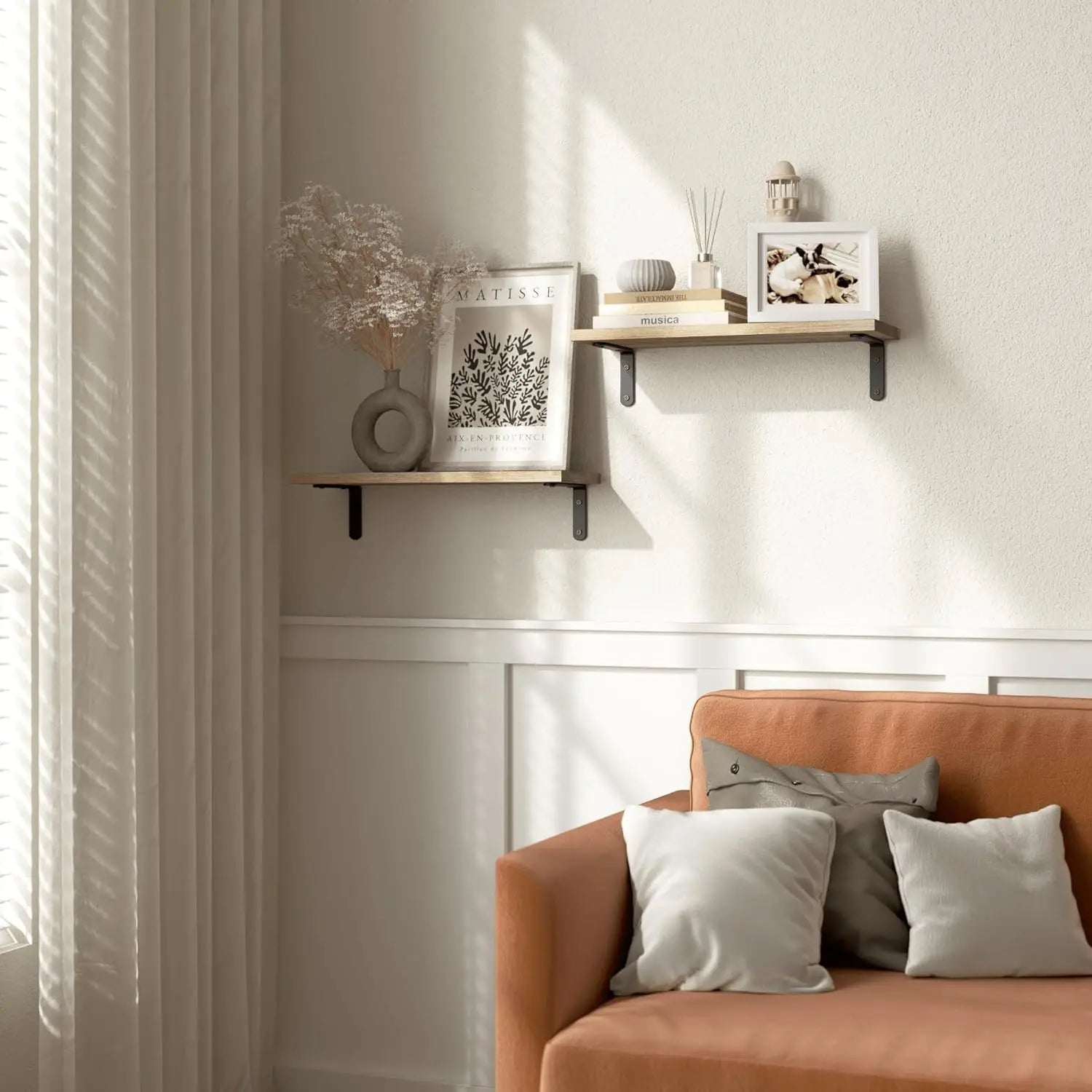 Floating Wall Shelf Set