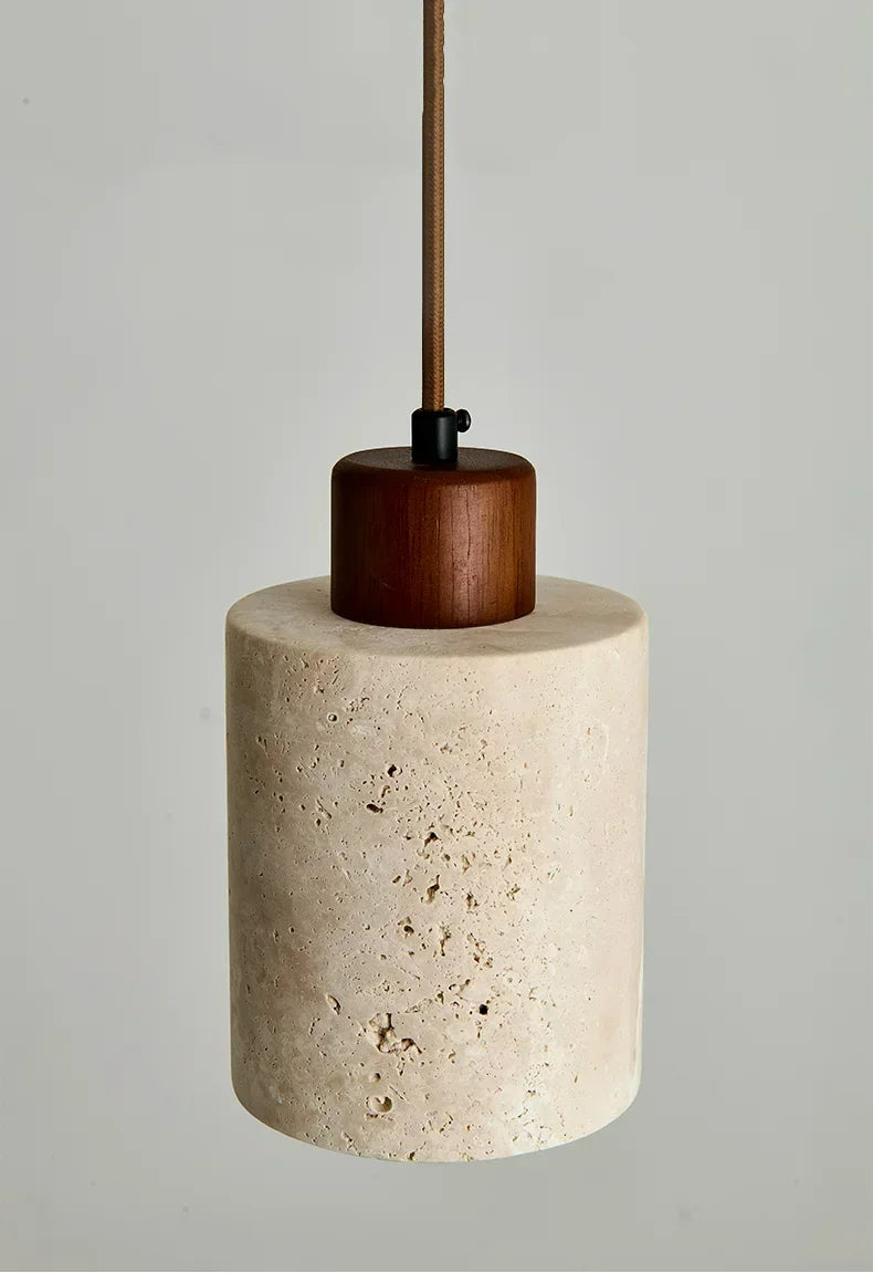 Japanese Wooden Pendant Lamp