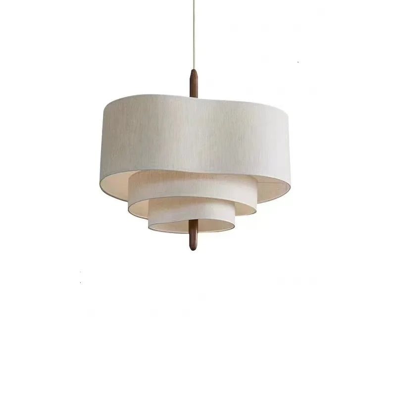 Wabi-Sabi Fabric Pendant Chandelier