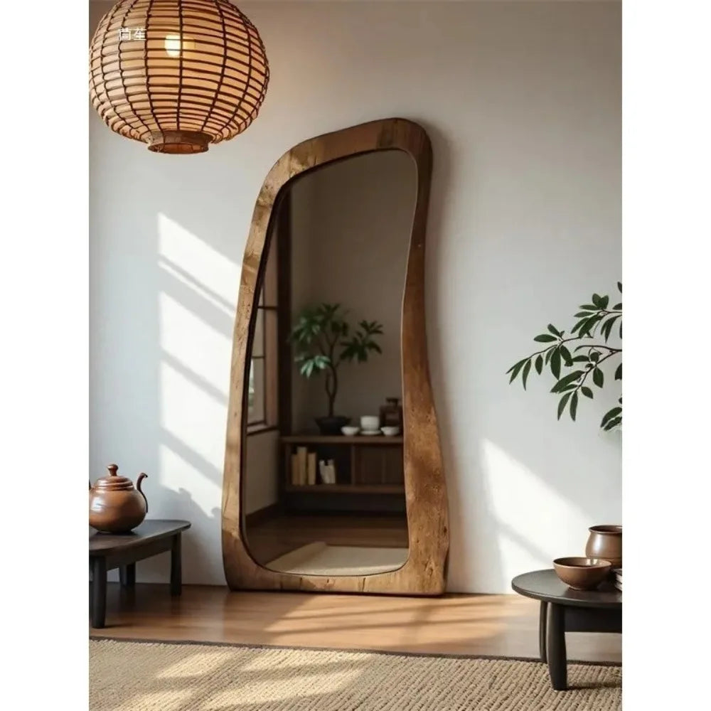 Irregular Full-Length Wall Mirror