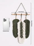 Boho Green Macrame Wall Hanging
