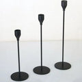 Metal Taper Candle Holder Set