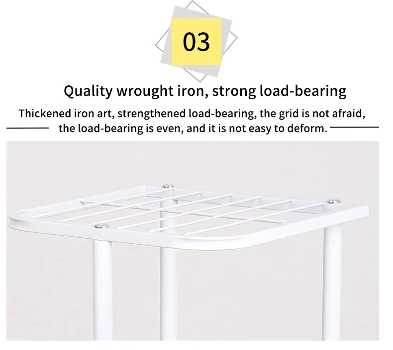 Tiered Iron Plant Stand