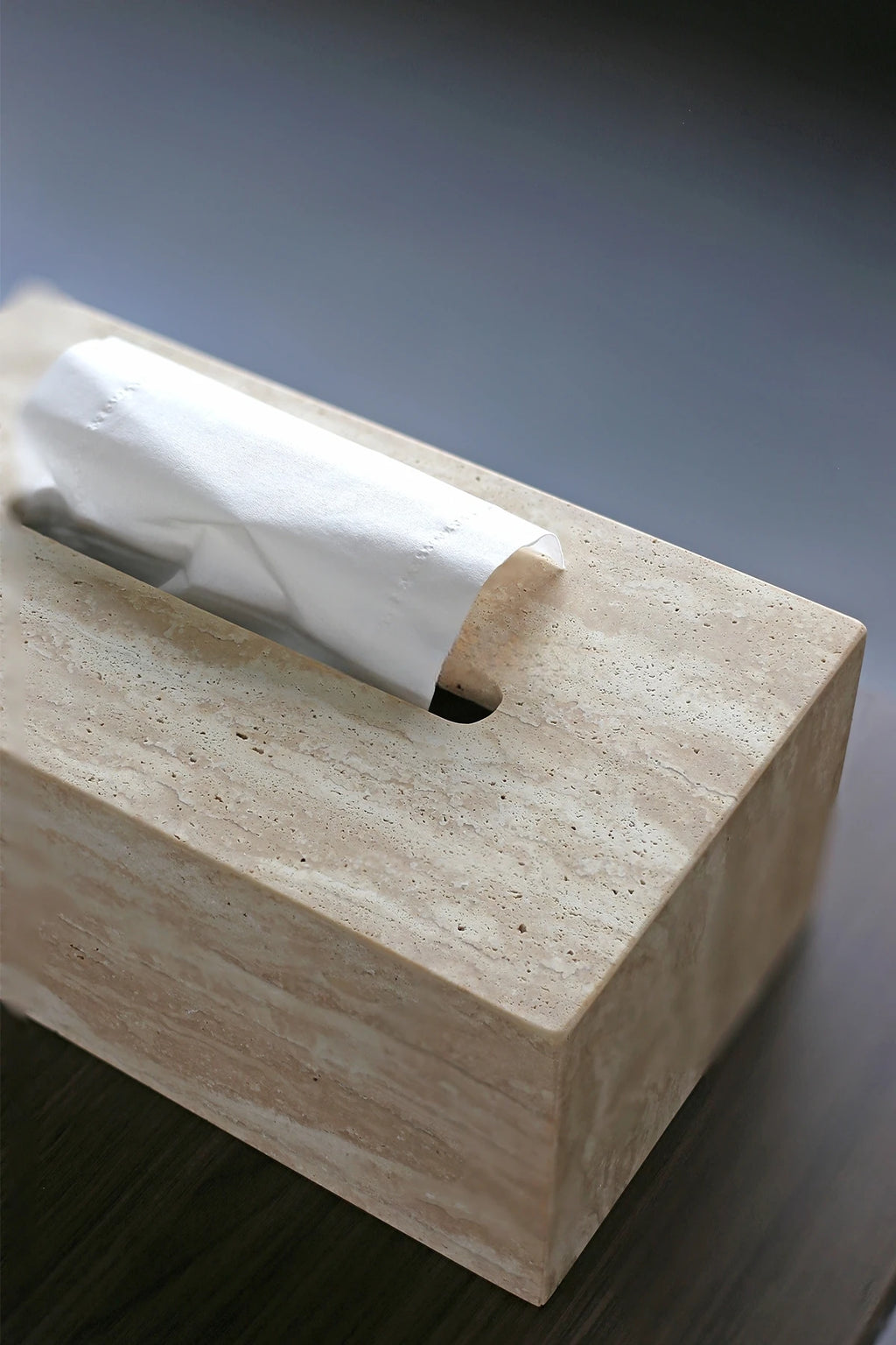 Calacatta Viola Tissue Box