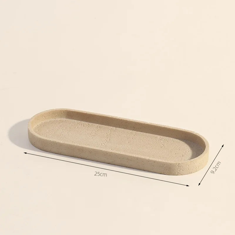 Travertine 4-Piece Bath Set