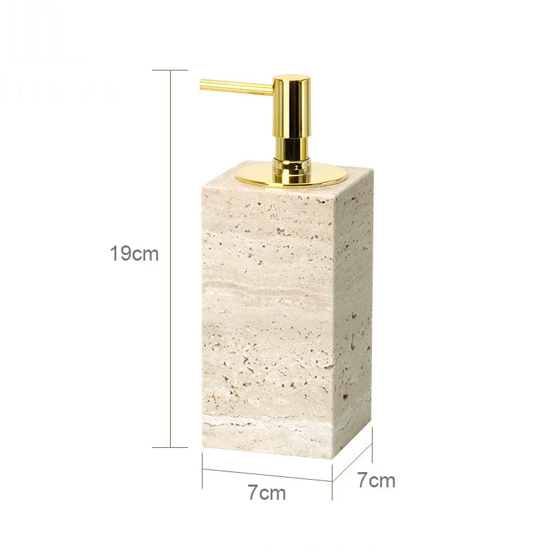 Travertine Bathroom Set