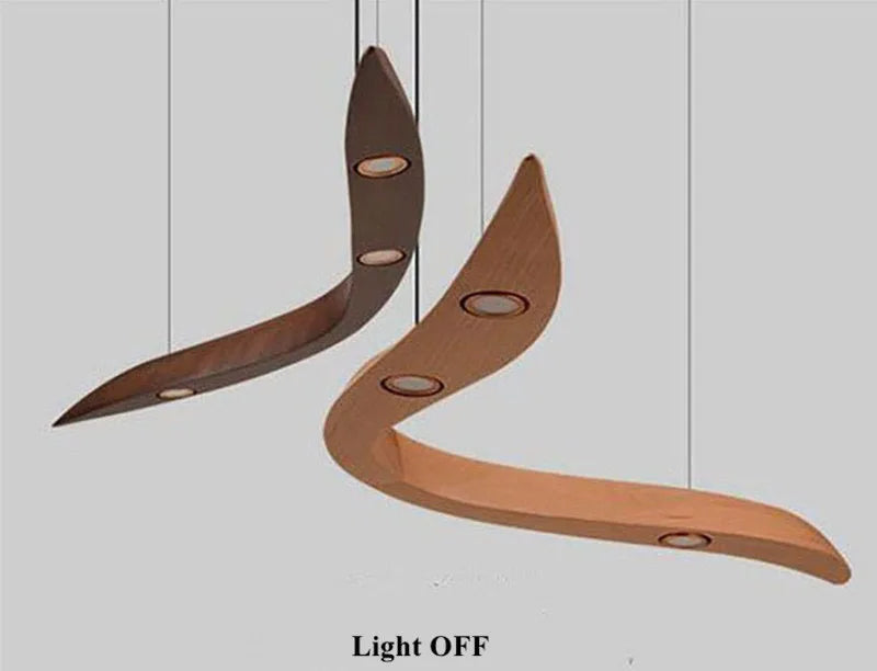 Modern Wood Pendant Lamp