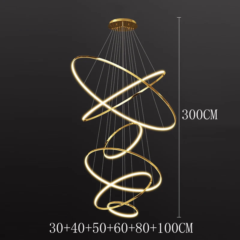 Nordic Acrylic Pendant Chandelier