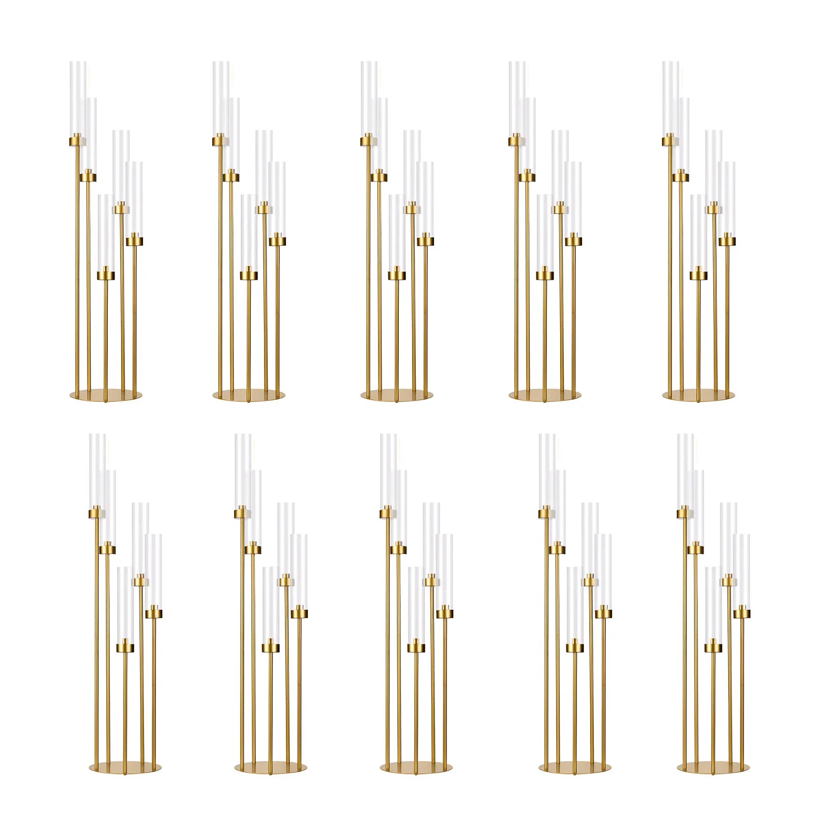 Gold Floor Candelabra