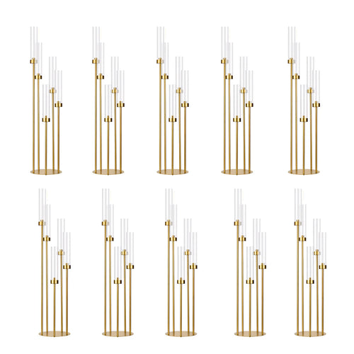 Gold Floor Candelabra