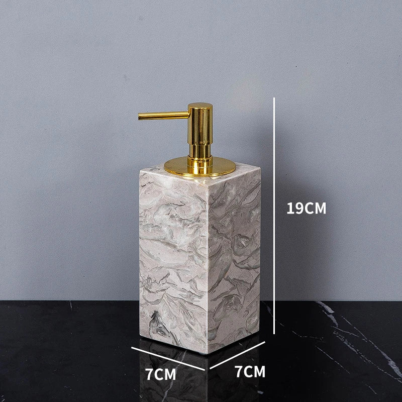 Elegant Marble Bathroom Set